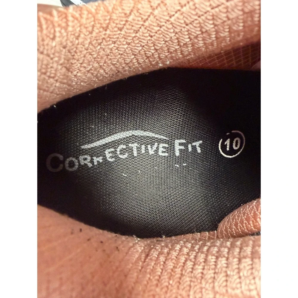 Gravity Defyer Ion Walking Shoes Womens 10 Grey Coral TB9024FGP-W VersoShock